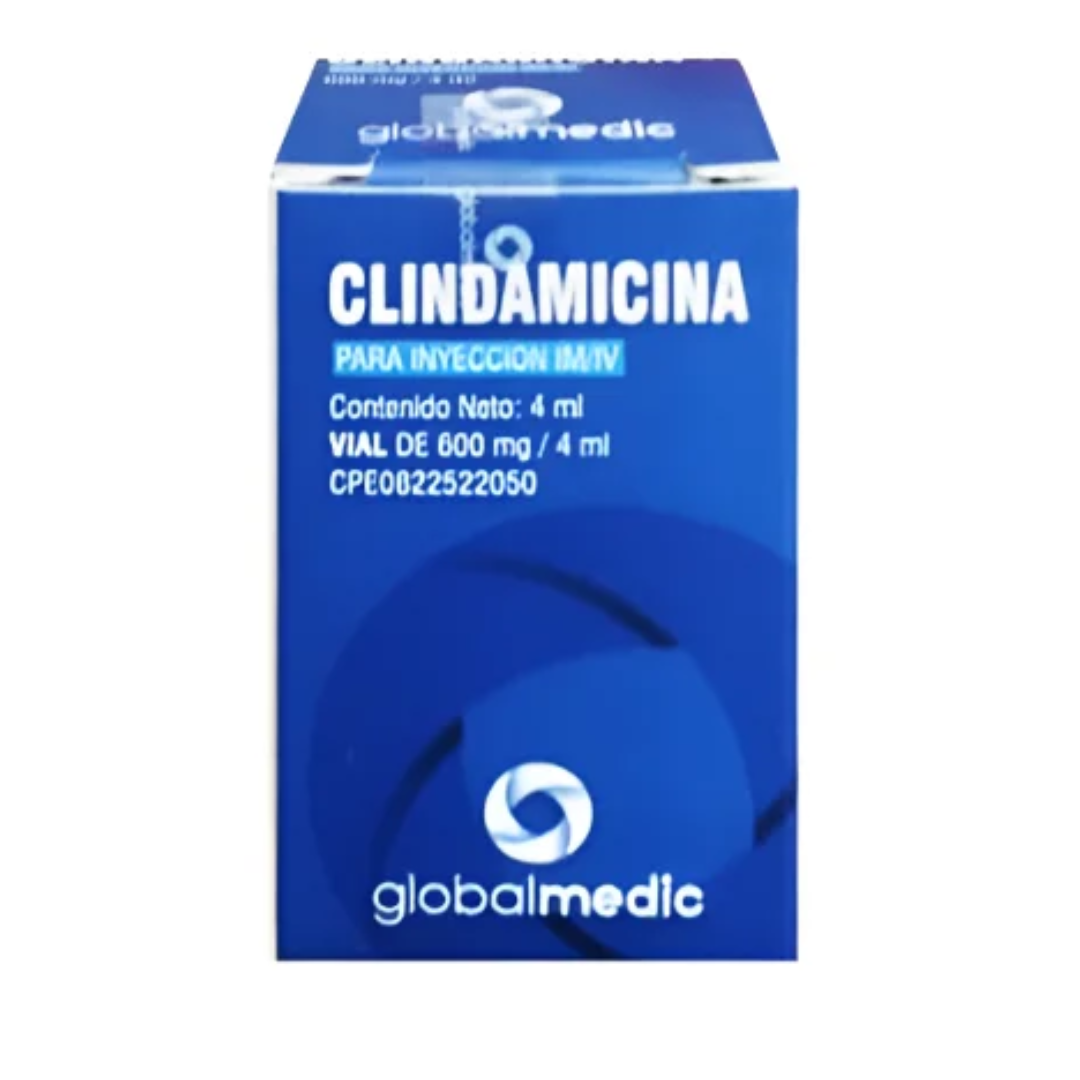 CLINDAMICINA 600MG AMP I.M-I.V 4ML X 1 (GLOBA-DROTAFARMA)